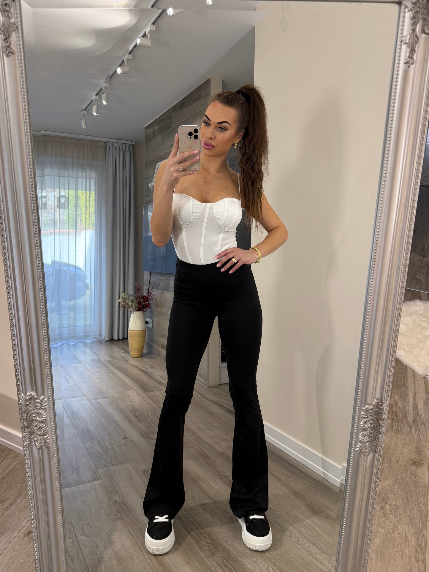 'Everyday Stretch' Black Stretch Trousers (For Tall Ladies)