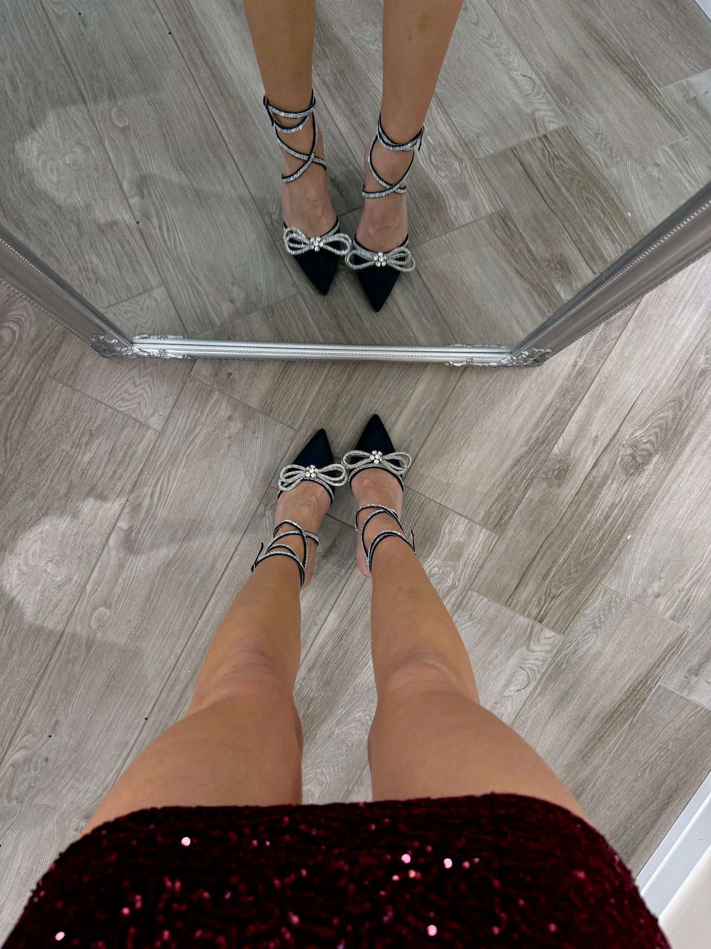 ‘Crystal Kiss' masnis-köves magassarkú