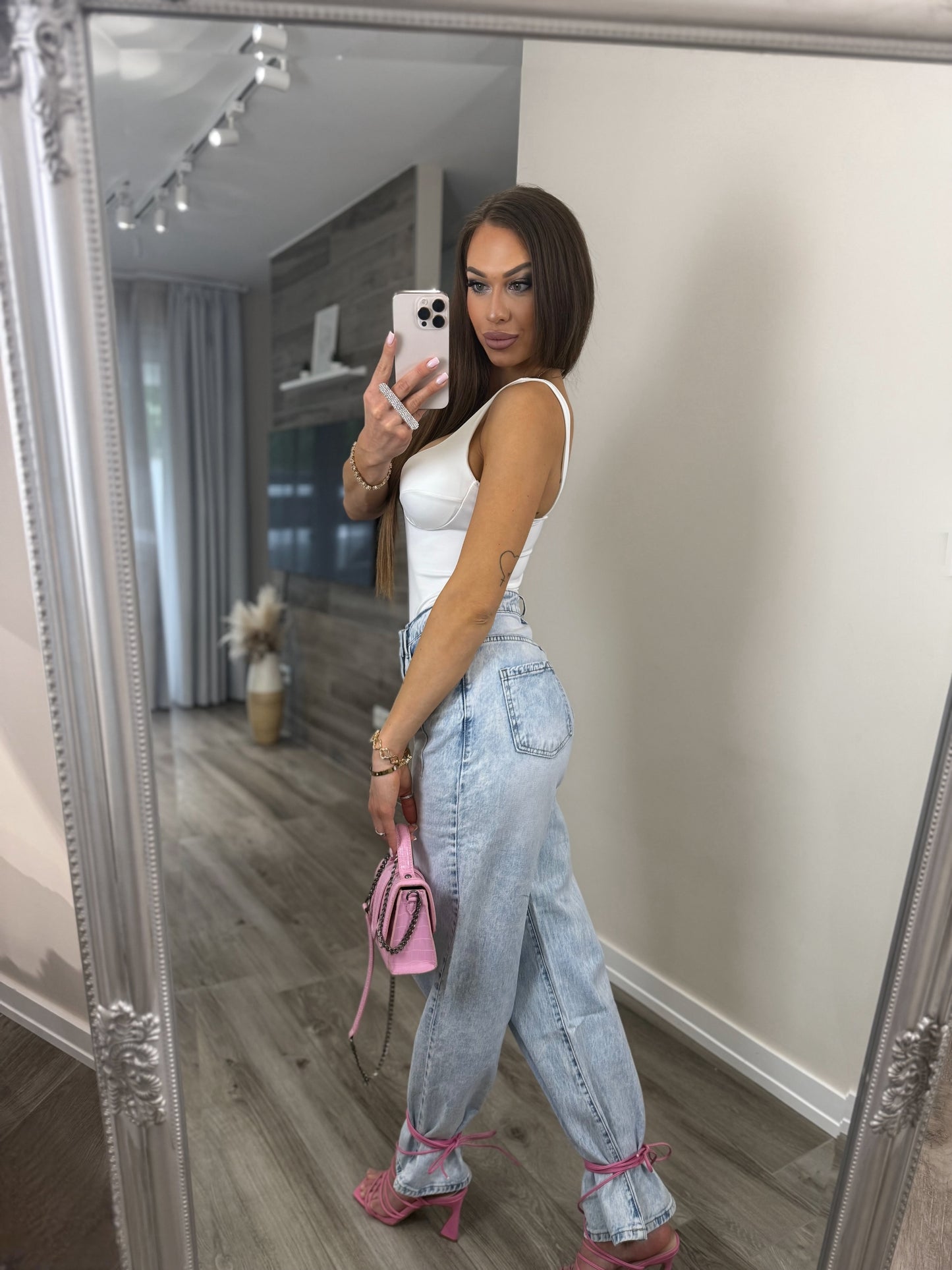 ‘Blue Crush' farmernadrág (Wide leg)