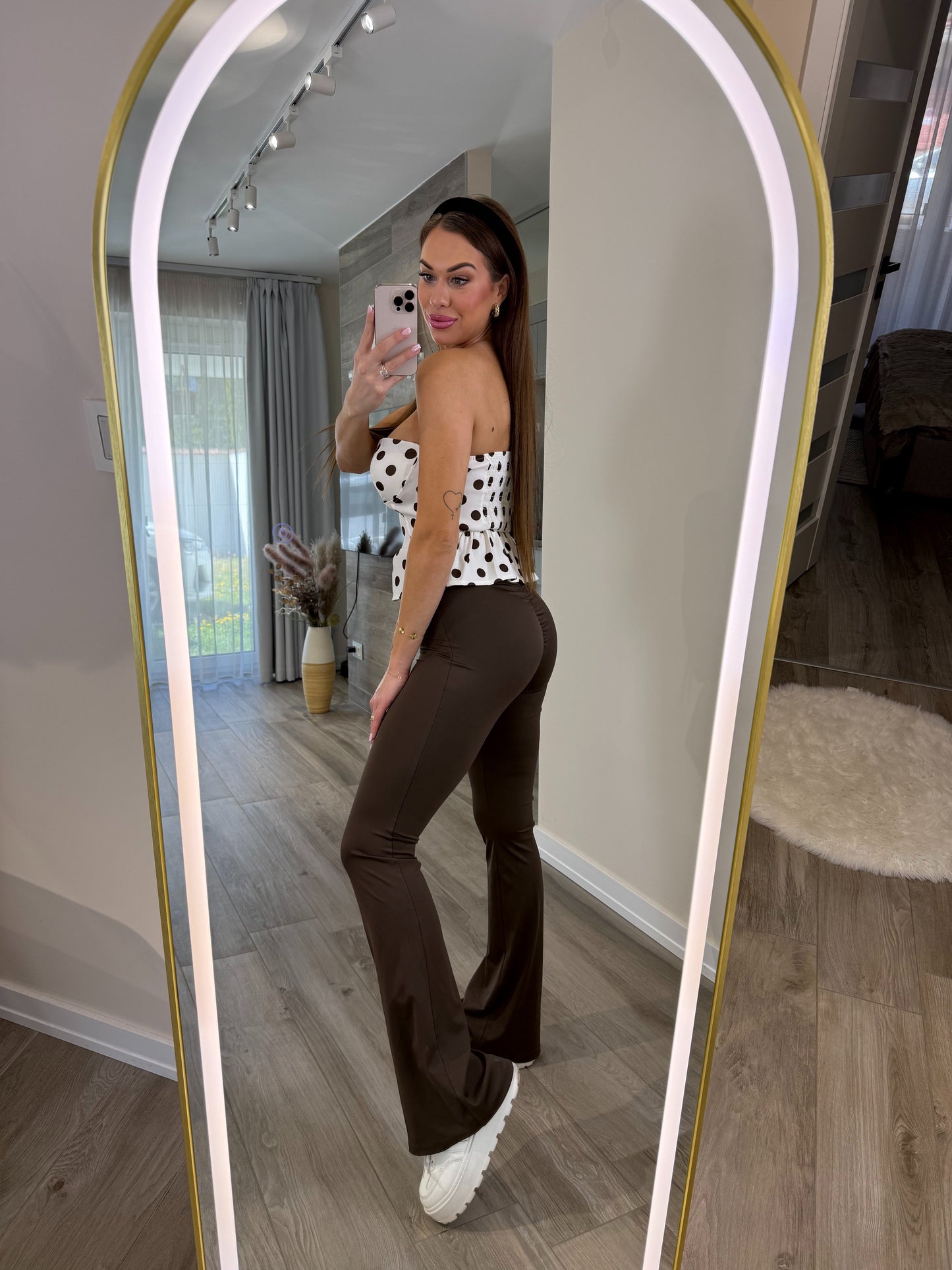 'Polka Princess' polka dot top