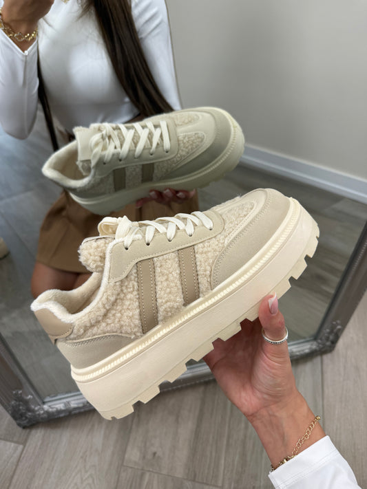 'Bella' autumn bélelt sneaker