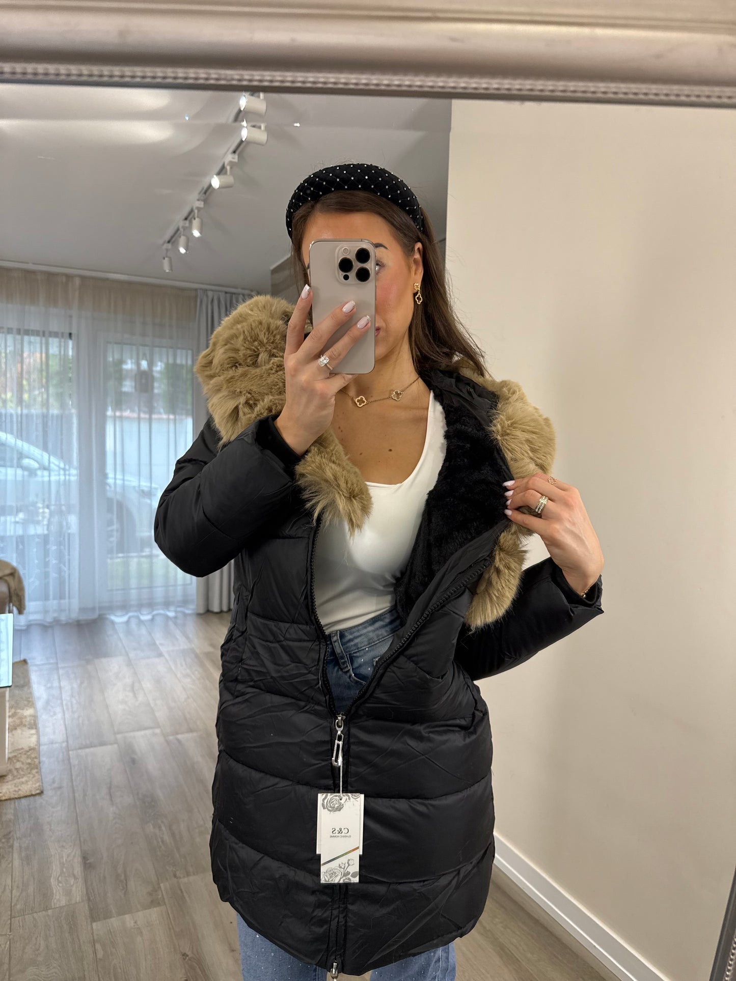 ‘Winter Goddess’ bundás kabát LIMITED