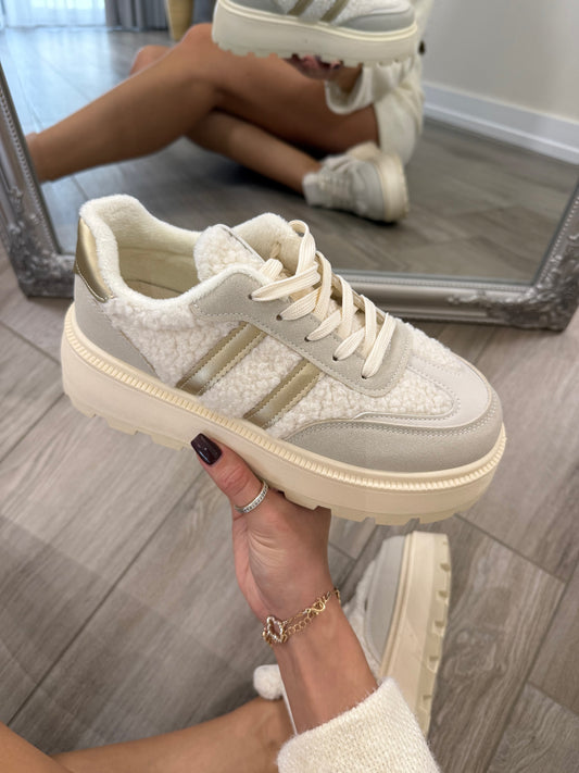 'Bella GOLD' autumn bélelt sneaker