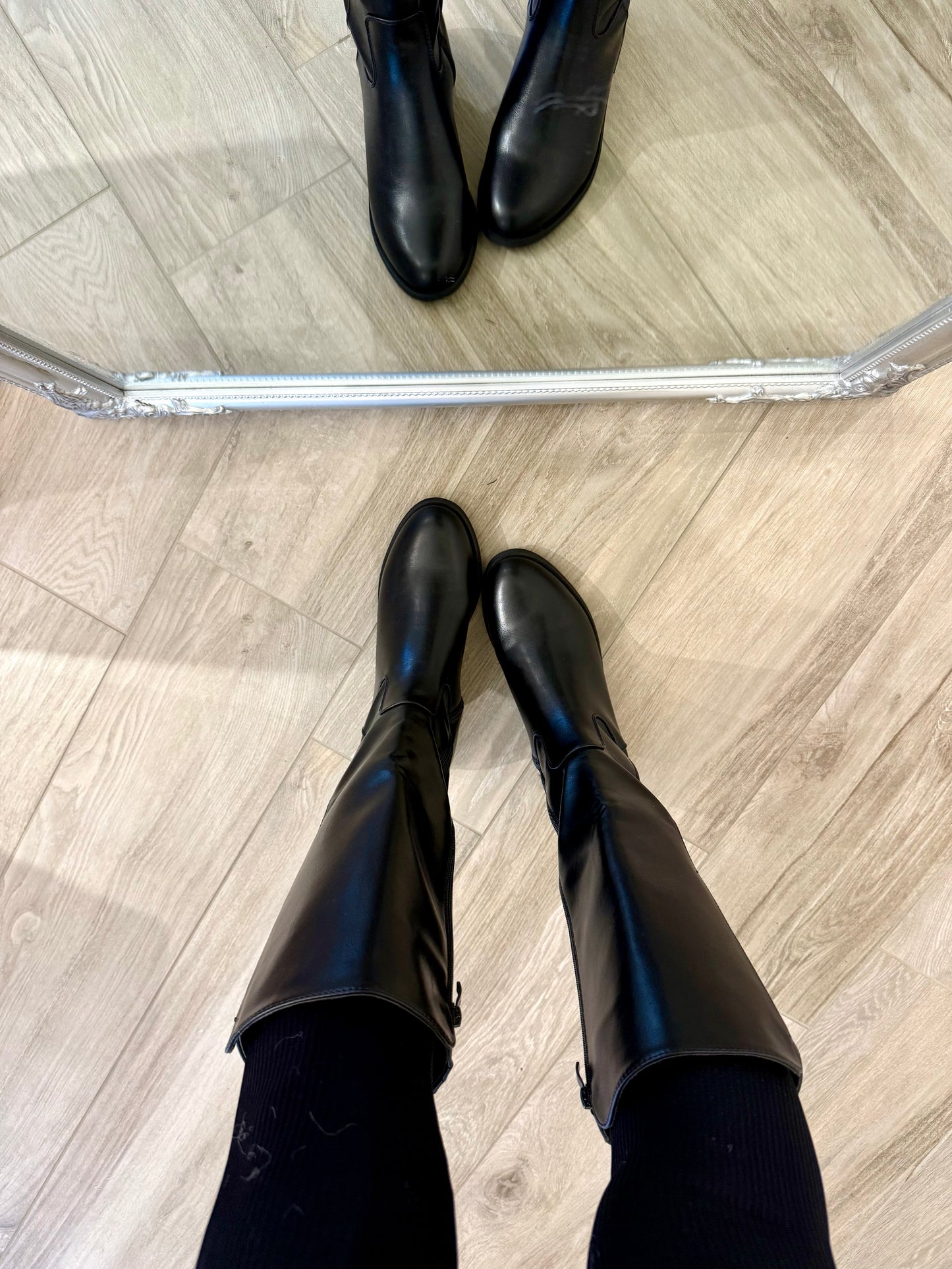 ‘Royal Ride' fekete csizma