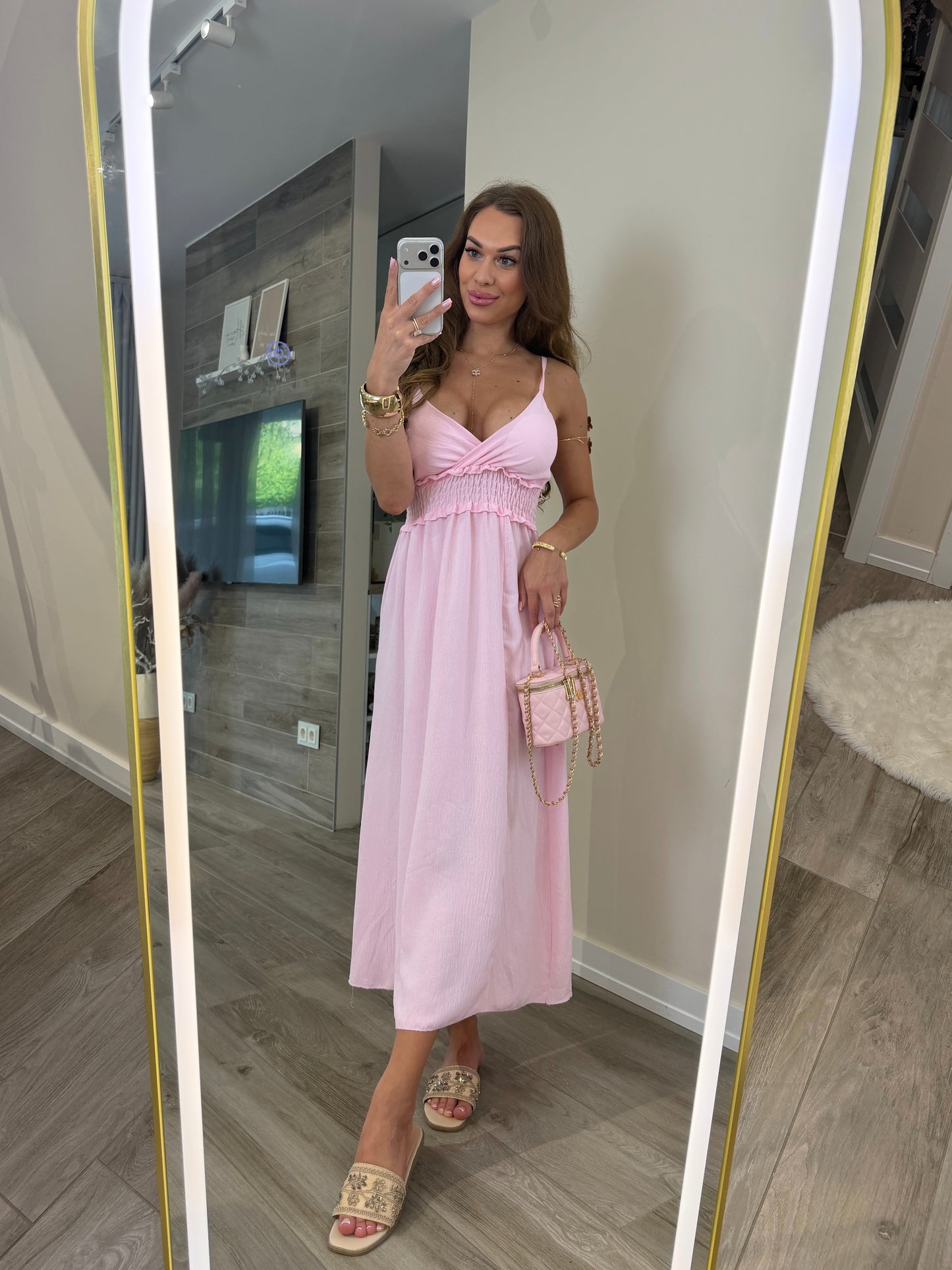‘Bubblegum Babe’ rózsaszín ruha