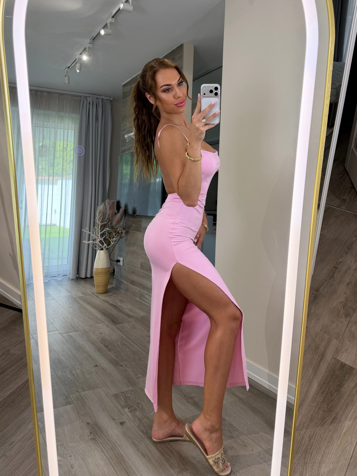 ‘Bubblegum Babe’ rózsaszín ruha